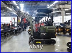 FREE SHIPPING 2025 2 Ton New Mini Excavator, KUBOTA D902 Diesel Engine 16 hpOpen