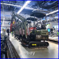 FREE SHIPPING 2025 2 Ton New Mini Excavator, KUBOTA D902 Diesel Engine 16 hpOpen
