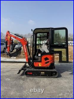 FREE SHIPPING 2026 2 Ton New Mini Excavator EPA certified USA KUBOTA Diesel D902