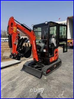 FREE SHIPPING 2026 2 Ton New Mini Excavator EPA certified USA KUBOTA Diesel D902
