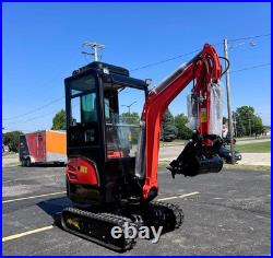 FREE SHIPPING 2 Ton New Mini Excavator, EPA certified USA KUBOTA Diesel Engine