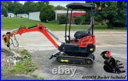 FREE SHIPPING 2 Ton New Mini Excavator, EPA certified USA KUBOTA Diesel Engine