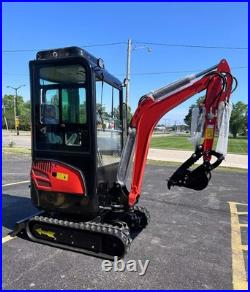 FREE SHIPPING 2 Ton New Mini Excavator, EPA certified USA KUBOTA Diesel Engine