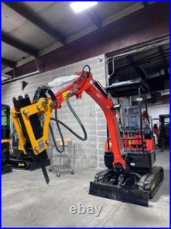 FREE SHIPPING 2 Ton New Mini Excavator, EPA certified USA KUBOTA Diesel Engine