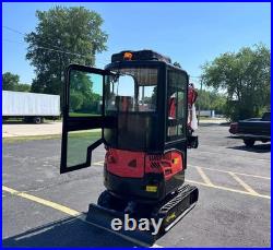 FREE SHIPPING 2 Ton New Mini Excavator, EPA certified USA KUBOTA Diesel Engine