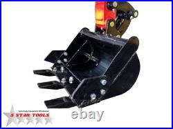 FREE SHIPPING 2 Ton New Mini Excavator, EPA certified USA KUBOTA Diesel Engine