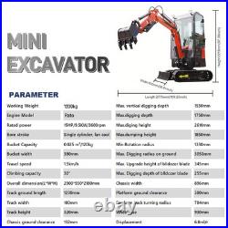 FREE SHIPPING Enclosed Cab 1.2 Ton Mini Hydraulic Excavator with Gas Engine FREE SHIPPING Enclosed Cab 1.2 Ton Mini Hydraulic Excavator with Gas Engine