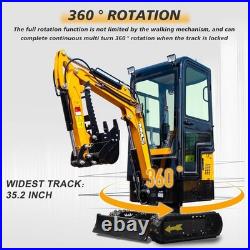 FREE SHIPPING Enclosed Cab 1.2 Ton Mini Hydraulic Excavator with Gas Engine FREE SHIPPING Enclosed Cab 1.2 Ton Mini Hydraulic Excavator with Gas Engine