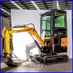 FREE SHIPPING Enclosed Cab 1.2 Ton Mini Hydraulic Excavator with Gas Engine FREE SHIPPING Enclosed Cab 1.2 Ton Mini Hydraulic Excavator with Gas Engine