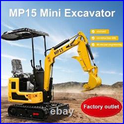 FREE SHIPPING MachPro MP15 1 Ton Mini Excavator Mechanical Thumb Garden Tools