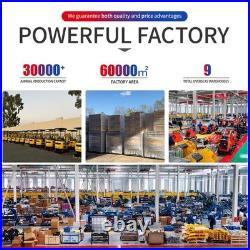 FREE SHIPPING Mini Excavator Kubota D722 Engine Side Swing with 11 attachments