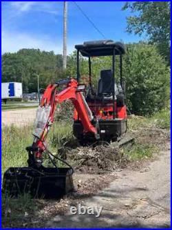 FREE SHIPPING NEW 2 Ton New Mini Excavator, KUBOTA D902 Diesel Engine 16 hp