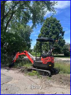FREE SHIPPING NEW 2 Ton New Mini Excavator, KUBOTA D902 Diesel Engine 16 hp