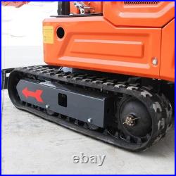FREE SHIPPING New Upgrade 1 TON Mini Excavator 13.5 HP B&S Engine Tracked Digger