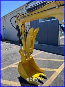 FREE SHIPPNG NEW Excavator, EPA CERTFD Kubota D1703 Engine 3.5 TON