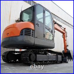 FREE SHIPPNG New Excavator, +5 Attachments EPA Yanmar Diesel 12000 Lbs 61.5 HP