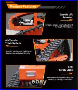 FREE SHIP 1T Mini Excavator 13.5HP B&S Gas Engine 9HP Remote Control Lawn Mower