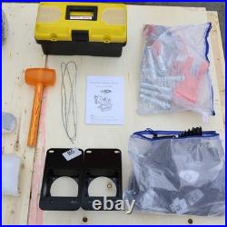 FREE SHIP 1Ton Mini Excavator B&S 13.5HP Crawler Tracked Hydraulic Thumb Digger