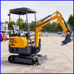 FREE SHIP 1.6 TON Mini Hydraulic Excavator With Hydraulic Pilot Control Digger FREE SHIP 1.6 TON Mini Hydraulic Excavator With Hydraulic Pilot Control Digger