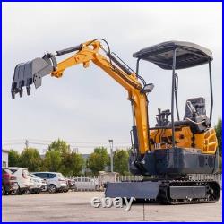 FREE SHIP 1.6 TON Mini Hydraulic Excavator With Hydraulic Pilot Control Digger FREE SHIP 1.6 TON Mini Hydraulic Excavator With Hydraulic Pilot Control Digger