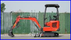 FREE SHIP 1.8Ton Mini Excavator EPA Certified USA KUBOTA Diesel Machine CA Stock FREE SHIP 1.8Ton Mini Excavator EPA Certified USA KUBOTA Diesel Machine CA Stock