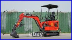 FREE SHIP 1.8Ton Mini Excavator EPA Certified USA KUBOTA Diesel Machine CA Stock FREE SHIP 1.8Ton Mini Excavator EPA Certified USA KUBOTA Diesel Machine CA Stock