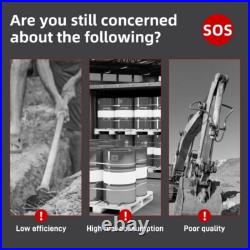 FREE SHIP 1 Ton Mini Excavato 13.5hp Gas EPA B&S Digger +Hydraulic Breaker FREE SHIP 1 Ton Mini Excavato 13.5hp Gas EPA B&S Digger +Hydraulic Breaker