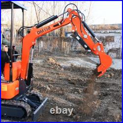 FREE SHIP 1 Ton Mini Excavato 13.5hp Gas EPA B&S Digger +Hydraulic Breaker FREE SHIP 1 Ton Mini Excavato 13.5hp Gas EPA B&S Digger +Hydraulic Breaker