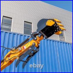 FREE SHIP 1 Ton Mini Excavator 13.5HP Mini Digger Briggs 13.5HP EAP Gas Engine