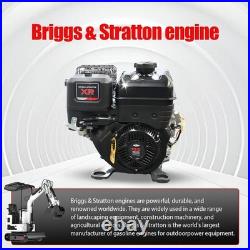 FREE SHIP 1 Ton Mini Excavator With Hydraulic Thumb, Bucket, B&S EPA Engine US