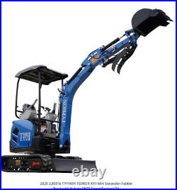 FREE SHIP 2025 New Mini Excavator Crawler EPA certified USA KUBOTA Diesel D902
