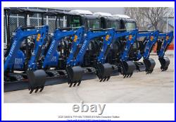 FREE SHIP 2025 New Mini Excavator Crawler EPA certified USA KUBOTA Diesel D902
