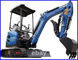 FREE SHIP 2025 New Mini Excavator EPA certified USA KUBOTA Diesel D902 crawler