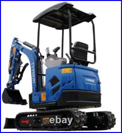 FREE SHIP 2025 New Mini Excavator EPA certified USA KUBOTA Diesel D902 crawler