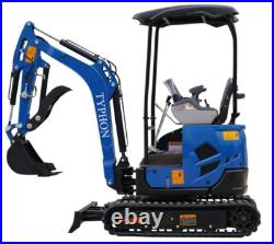 FREE SHIP 2025 New Mini Excavator EPA certified USA KUBOTA Diesel D902 crawler