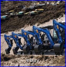 FREE SHIP 2025 New Mini Excavator EPA certified USA KUBOTA Diesel D902 crawler