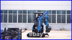 FREE SHIP 2025 New Mini Excavator EPA certified USA KUBOTA Diesel D902 crawler