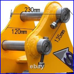 FREE SHIP 25mm Pin Breaker Hammer 1-1.5TON Mini Hydraulic Excavator Attachment