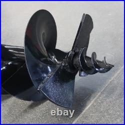 FREE SHIP 300mm Auger Drill For 1-1.5 Ton Mini Excavator Small Digger Attachment
