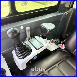 FREE SHIP 3.5Ton 7700lbs Mini Excavator Kubota V1505 Diesel 25HP USA STOCK