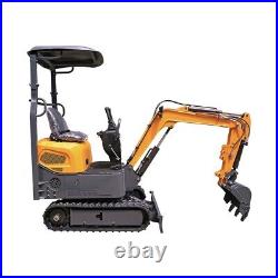 FREE SHIP Mini Excavator 1 Ton Digger 13.5hp Gas Tracked Crawler B&S EPA Engine