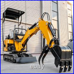 FREE SHIP Mini Excavators For Sale 0.8Ton Mini Digger 13.5HP EPA Engine