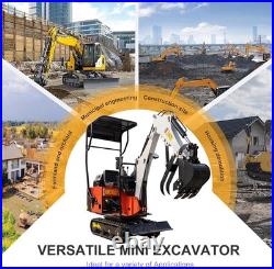 FREE SHIP Mini Excavators For Sale 0.8Ton Mini Digger 13.5HP EPA Engine