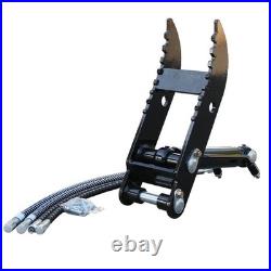 FREE SHIP Mini Excavators Small Digger Attachment Kit Hydraulic Thumb Clip Clamp