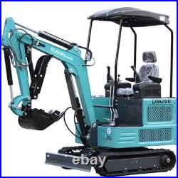 FREE SHIP New Mini Excavator 4000lbs Hydraulic oil cooler Kubota Diesel Engine