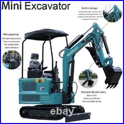 FREE SHIP New Mini Excavator 4000lbs Hydraulic oil cooler Kubota Diesel Engine