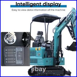 FREE SHIP New Mini Excavator 4000lbs Hydraulic oil cooler Kubota Diesel Engine