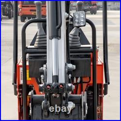 FREE SHIP&UNLOAD Mini Excavator 1Ton Excavator 13.5hp B&S Gas EPA Engine