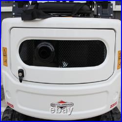 FREE SHIP /unloading 1Ton Mini Excavator B&S EPA Engine With 11 attachments