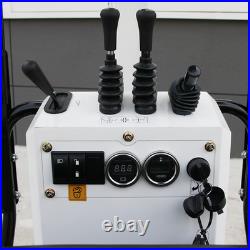 FREE SHIP /unloading 1Ton Mini Excavator B&S EPA Engine With 11 attachments